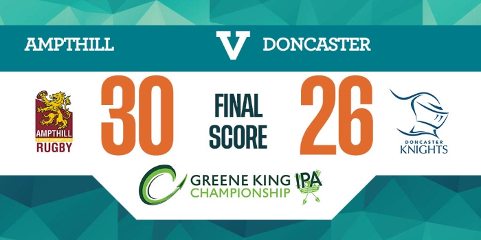 Ampthill 30 Doncaster 26