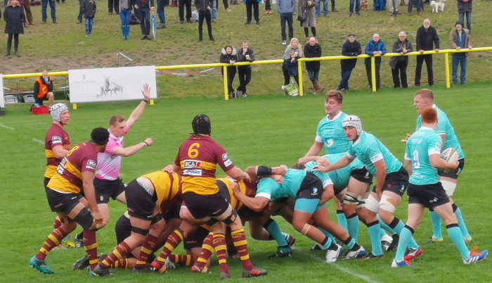 Ampthill Penalised At 1st Scrum