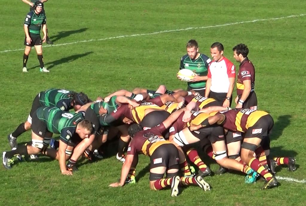 Ampthill v Cinderford, Scrum